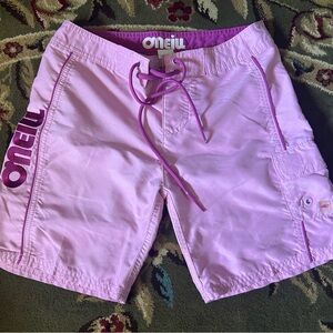 O'Neill Women's Light Purple Cargo Shorts